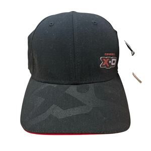 NWT SRAM XO Eagle Transmission Hat Cap Cycling Bicycle Black FlexFit Fitted S/M